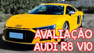 Avaliação Audi R8 V10 - O SUPERCARRO DA AUDI COM MOTOR DA LAMBORGHINI HURACAN