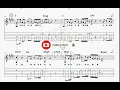 [結他Tab譜] Kiri T - 哀傷和愛上算不算同音字🎸