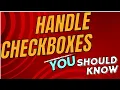 How to Handle Checkbox in Selenium Selenium WebDriver