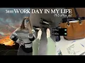 9-5 Work Day In My Life 5am morning routine office job healthy habits productive work night