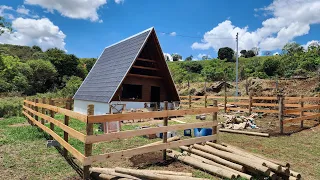 Construindo Um CHALÉ Na Roça
