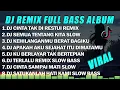 Lagu DJ SLOW REMIX FULL BASS || DJ CINTA TAK DI RESTUI VIRAL TIKTOK X DJ SEMUA TENTANG KITA FULL ALBUM