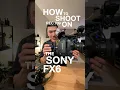 Took me a while to find How to shoot rec 709 on the Sony FX6