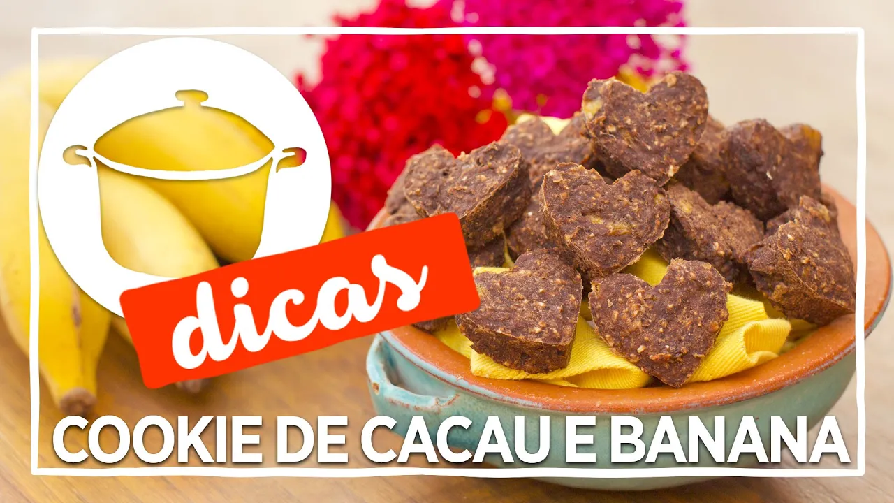 PRAPAPÁ COOKIE DE CACAU E BANANA