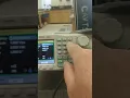 Setting Frequency on the Signal Generator