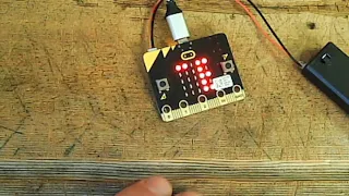 MakeCode for micro bit - Name Tag
