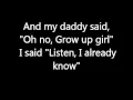 Download Lagu Becky G- Grow Up Girl (Lyrics)