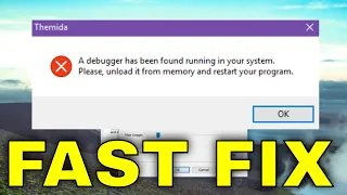 A Debugger Has Been Found Running in Your System on Windows