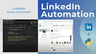 LinkedIn Auto Comment LinkedIn Automation - Python DataKund