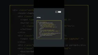 Captcha Generator Using HTML CSS and JavaScript with Code