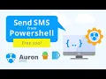 Send SMS from Powershell using Android Free tool