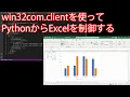 win32com client pywin32 Python Excel