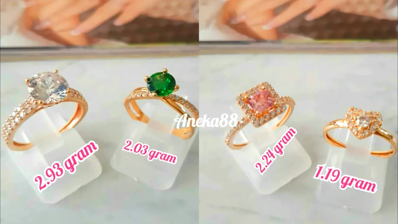 SIMPLE DESIGN ELEGAN RINGS HANDMADE  #Silverring #Goldring #asesoris. 