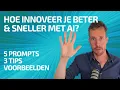 Download Lagu BETER INNOVEREN MET AI - 5 Prompts, Voorbeelden \u0026 3 Tips | Peter Joosten MSc.