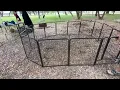 Kfvigoho Dog Playpen Outdoor Extra Wide 12 Panels Heavy Duty Anti Rust Coating Strengthened Dog Fenc