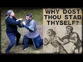 Medieval Dagger Defense - Effective or Contrived