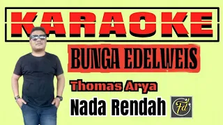 Download Bunga Edelweis Nada Rendah KARAOKE Thomas Arya MP3