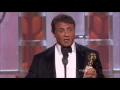 Download Lagu (Extended) Tearful Sylvester Stallone Wins First-Ever Golden Globe for CREED