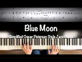 Lagu ”Blue Moon” Simplified Oscar Peterson style jazz piano