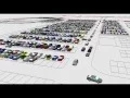 Parking lot simulation