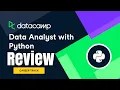DataCamp - Data Analyst with Python Track Review