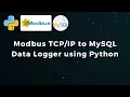 BASIC Modbus to MySQL Data Logger using Python