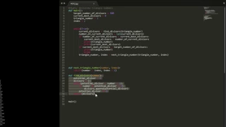 Python Beginner tutorial series using project Euler - Highly divisible triangle numbers