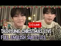 Download Lagu 🎄🌟 Taehyung Christmas Live Full English Subtitles BTS V Christmas Live Today MP3