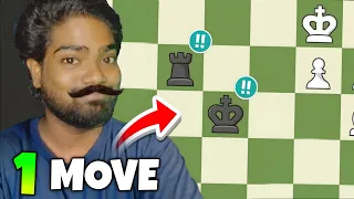சதுரங்க ஆட்டம் first chess gameplay as noob | rj rock