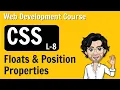 Floats Position Properties CSS Web Development Course