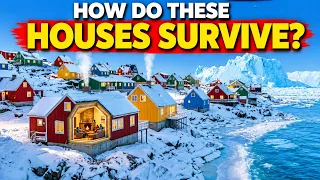 -50°C की ठंड में भी ग्रीनलैंड के घर गर्म कैसे रहते हैं?How Do Houses in Greenland Stay Warm at -50°C