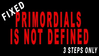 SOLVED in 1MIN ReferenceError Primordials is not defined