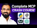 Complete MCP Model Context Protocol Crash Course Explained with Detailed Practicality in Hindi