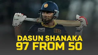 ๐๐ฅ 97 Runs from Dasun Shanaka vs England | Pakistan ODI Tri-Series | Sporty.lk| Sporty.lk