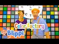 Color Factory NYC - Full Episode Blippi Educational s Kids TV Shows Full Episodes