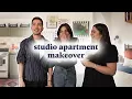 EXTREME TRANSFORMATION 250 Sq Ft Studio Apartment Makeover