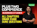 Plus Two Commerce - Business Studies All Chapters Onam Exam Sure Questions Xylem Commerce