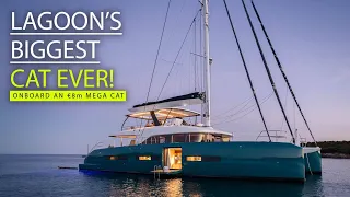 Lagoon 82 full tour: Wait till you see the master cabin (and space) on this!