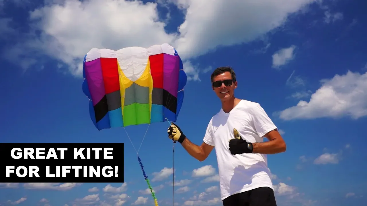Flying the KAP foil 3.0 kite!