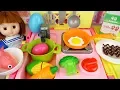 Download Lagu Baby doll kitchen cart food cooking toys baby Doli play