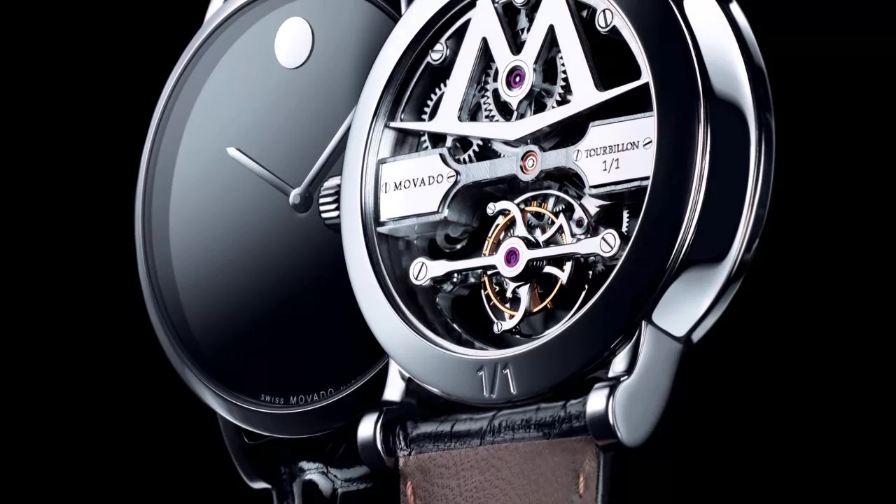 Movado Men's 0606792 Museum Sport Stainless Steel Watch with Black Dial