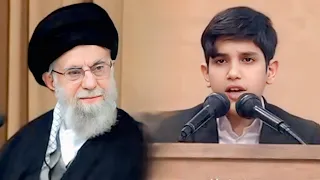 تلاوت تقلیدی بسیار زیبا از استاد عبدالباسط توسط محمد حسین عظیمی در محضر رهبر انقلاب Quran 