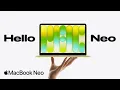 Hello MacBook Neo