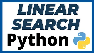Linear search program in Python tutorial Search number in a list