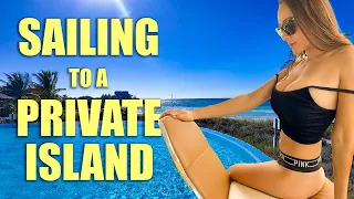 Sailing to a private bahamian island – Chub Cay