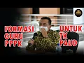 REKRUTMEN UNTUK FORMASI PPPK UNTUK GURU TK PAUD