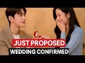 Cha Eun Woo Just Proposed to Moon Ga Young - Wedding ly Confirmed