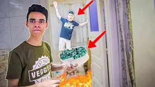 ولعت 10000 صاروخ في اخويا وهو في الحمام مش هتصدقوا الي حصل 