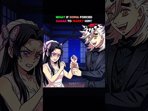 Doma forced Kanae to Marry him but? #demonslayer #anime #kimetsunoyaiba #tanjiro #nezuko
