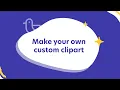 Make your own custom clipart with Explain Everything